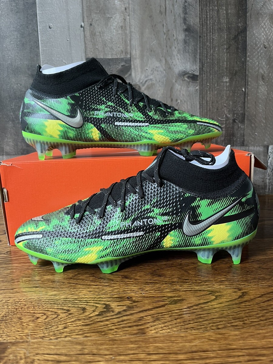 Nike Phantom GT2 Elite DF SW FG Shockwave Green Black Men's