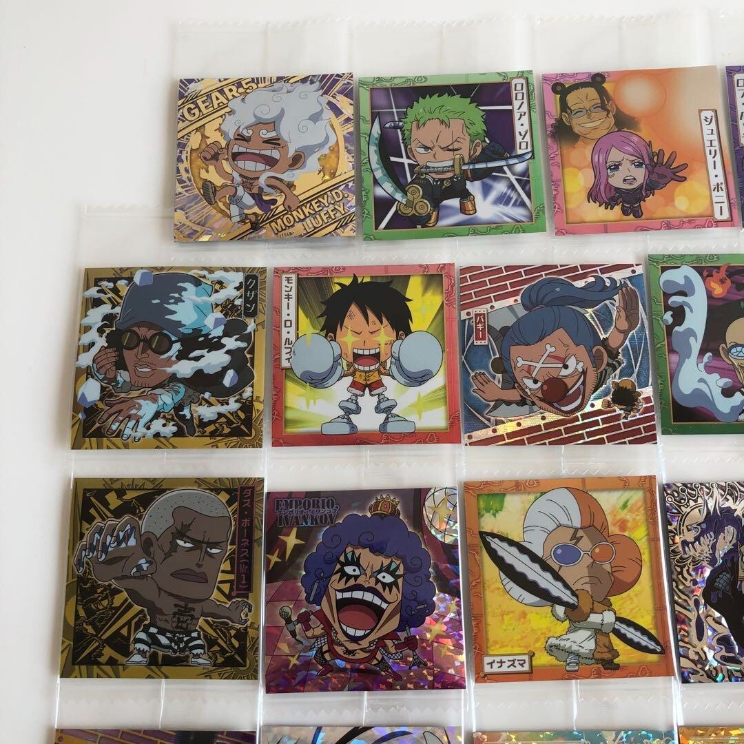 ONE PIECEシール ONE PIECE STICKER Luffy,Zoro 1st Edition 26 Type Japan limited NEW