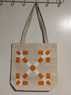 virgil abloh mca tote bag