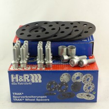 H&R Spurverbreiterung 10/10mm schwarz für Mercedes W126