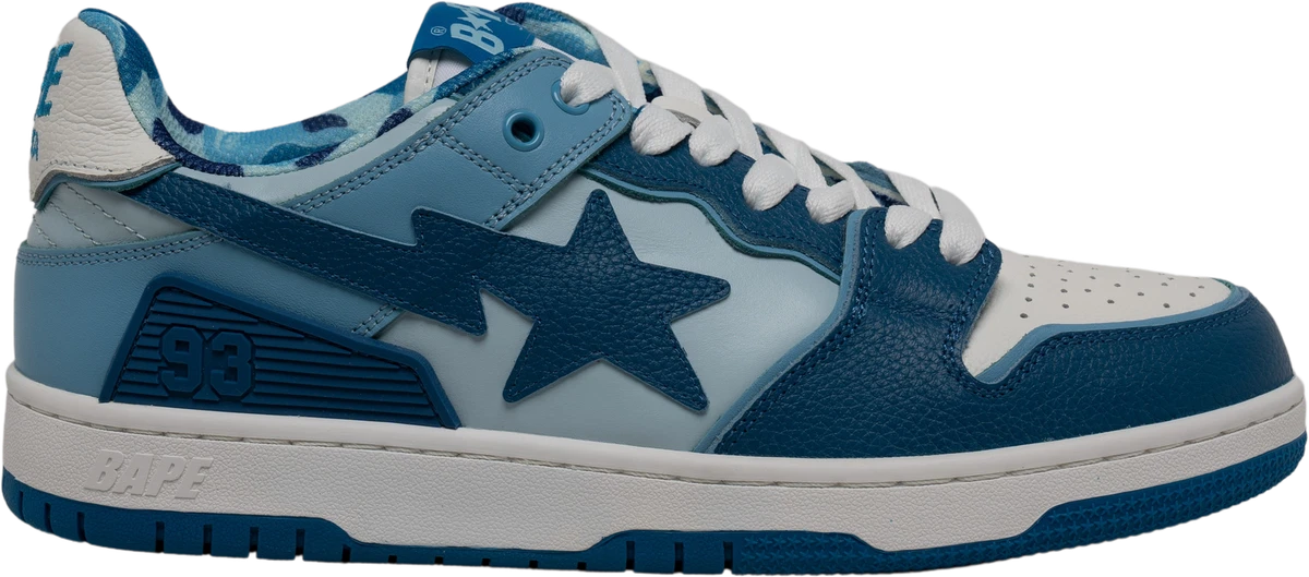 A Bathing Ape BAPE Sk8 Sta #2 ABC Camo - Blue for sale | eBay