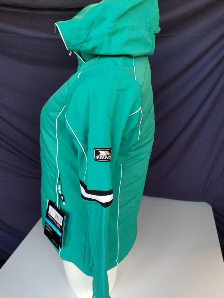 RRP £140 XXS (UK Size 6) Trespass Larne Windbreaker Padded Female Jacket - Image 2 of 4