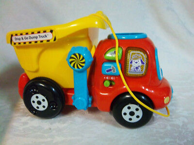 vtech drop n go dump truck