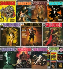 SHUDDER MAGAZINE COMPLETE RUN 1 - 10 & ANNUAL 2021 - PRESENT  NEW UNREAD WARRANT