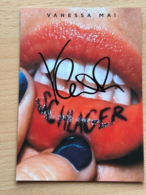 Vanessa Mai Autogrammkarte orig signiert #6874
