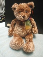 Gund Plush Bear  Bearessence" 16" Multi Color Ribbon