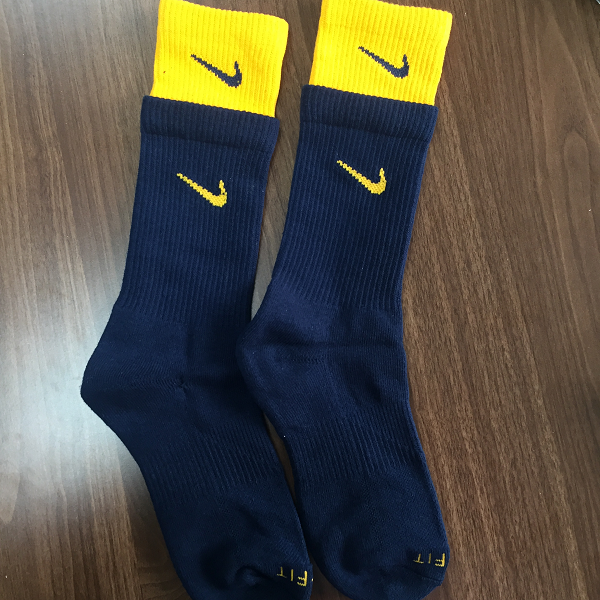 nike socks men's hibbett sports