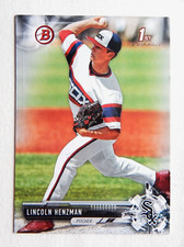 Lincoln Henzman #BD-11 Bowman 2017 Baseball Card (Chicago White Sox) 