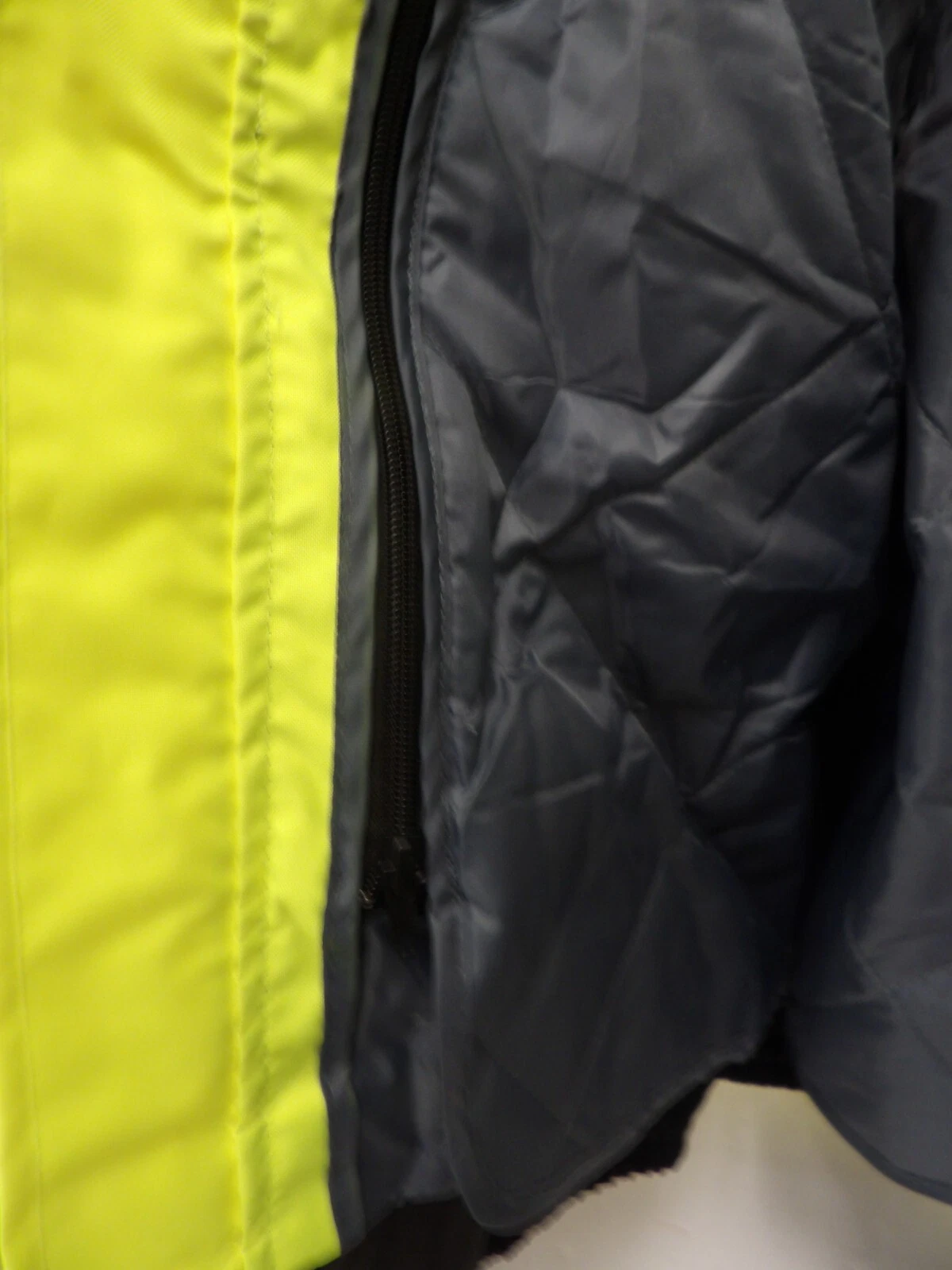Yellow Workwear OccuNomix Collared Lined Jacket Coat Men's Size XL - product detail image 8