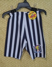 1994 NWT Tweety Bird Striped Shorts VINTAGE Athletic Looney Tunes Sport Large