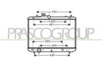 Prasco KüHler WasserküHler MotorküHler FüR Suzuki Swift III 1.3 1.6
