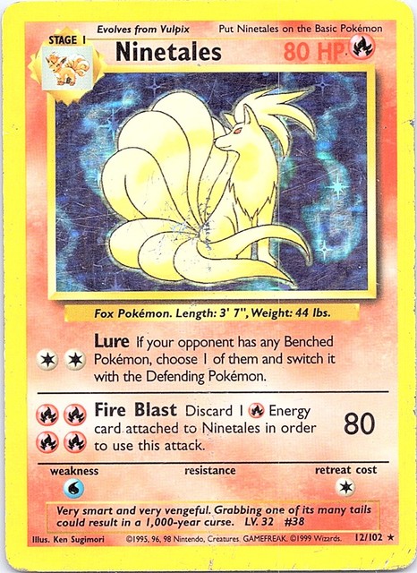 Ninetales #13 (Base Set 2)