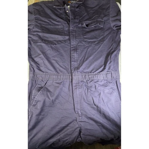 Korbana Westex UltraSoft FR Navy Blue Coveralls Mens 46-T Arc Rating 12.4 USA - product listing photo