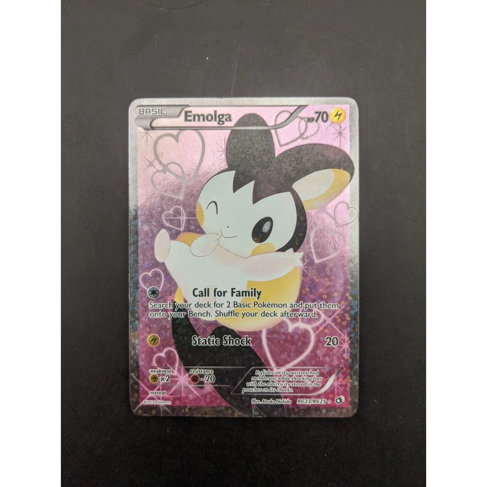 Emolga RC23/RC25 Legendary Treasures: Radiant Collection Full Art Pokemon Card - Image 2 of 4
