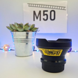 Sea & Sea U/W Wide Conv. Objektiv 20mm / F5.6 Japan. Für Motor Marine II. refbf