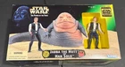 New Vintage 1997 Kenner Star Wars POTF Jabba the Hut & Han Solo Figures 69645