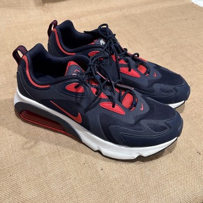 Nike Air Max 200 Sneakers Mens Blue Red AQ2568-402 Running Shoes