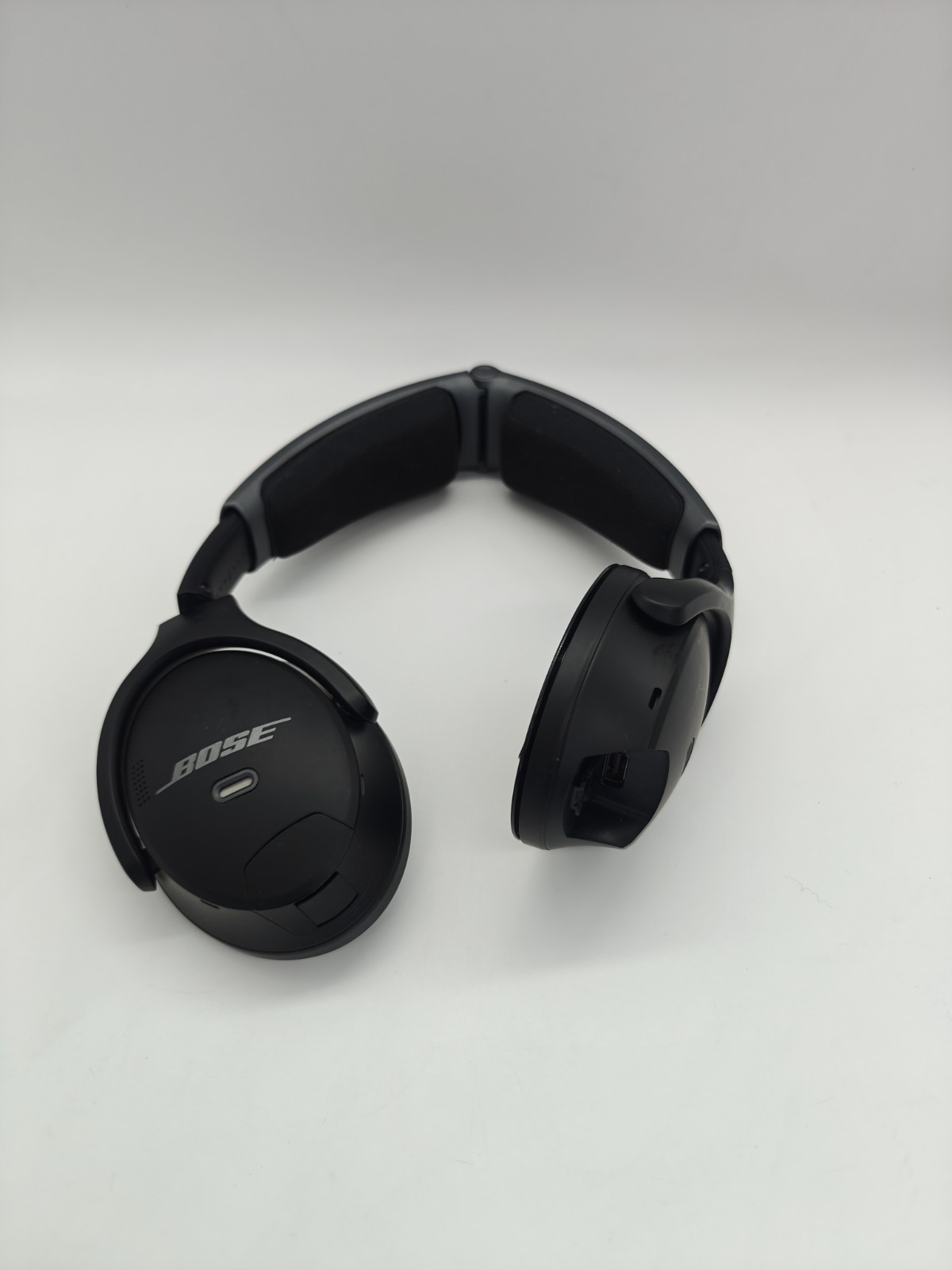 Bose A30 Aviation Headset Headphones Only Un-Tested For Parts Repair