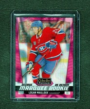 2024-25 OPC  Platinum  Logan Mailloux  Marquee Rookie Pink Magma RC