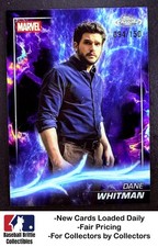 2025 Topps Chrome Marvel Studios #126 Dane Whitman Agatha Lava Refractor #/150