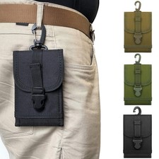 Tactical Molle Phone Pouch Holder Compact Utility Gadget Waist Bag Phone Holster