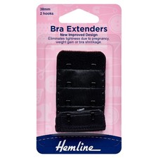 Hemline 38mm Bra Back Extenders - All Types