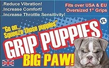 Grip Puppy Big PAW, Comfort Overgrips - Soft, Durable, Paw, Black