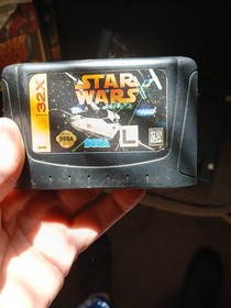 Sega Genesis 32x (1994) Star Wars Arcade Video Game Complete in Box w/ Manual!