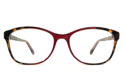 Zimco Optics Eyeglasses Frames Sierra S351 DA-BURGUNDY Dark Burgundy 52-17-135