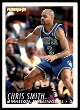 1994-95 Fleer Chris Smith Minnesota Timberwolves #136