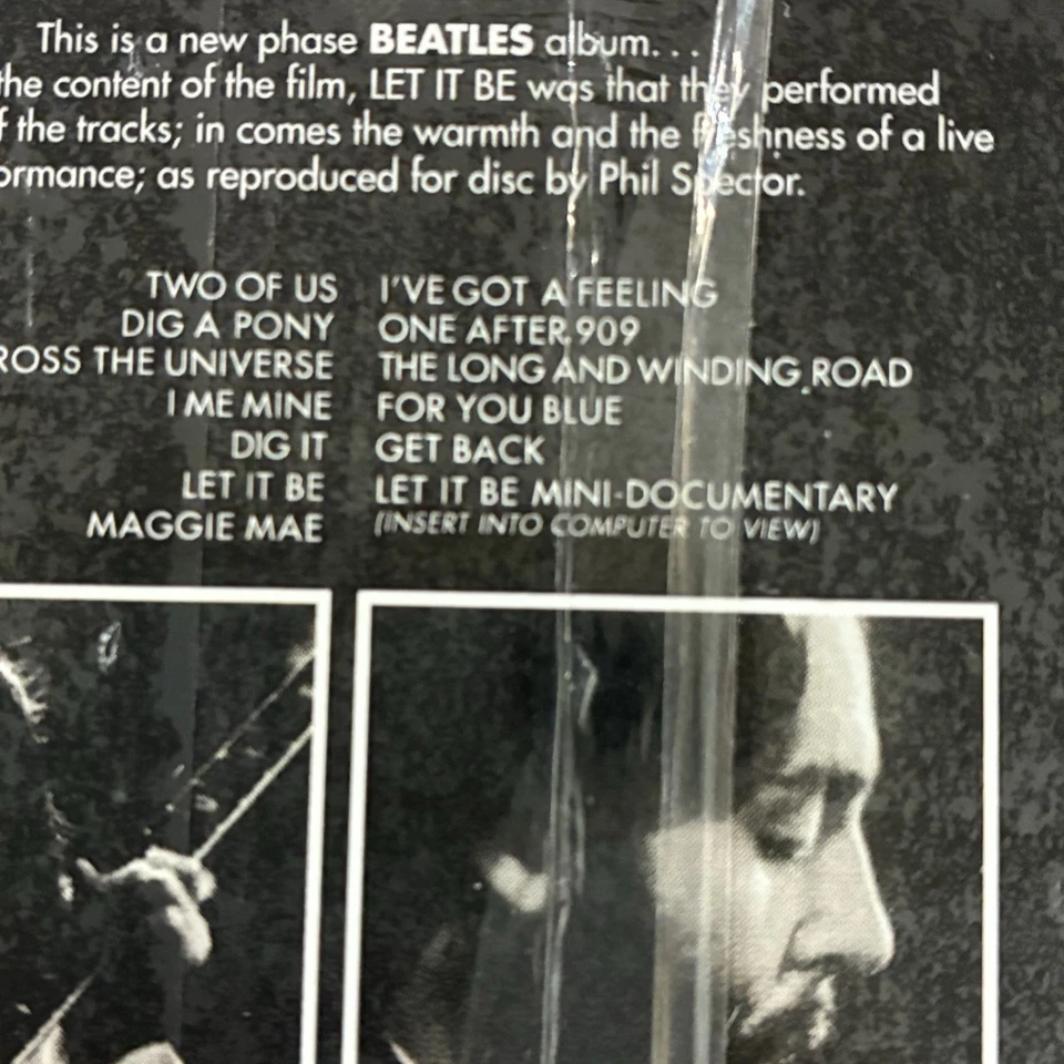 THE BEATLES LET IT BE RE-MASTERED-ENHANCED CD MINI DOC - Image 3 of 4