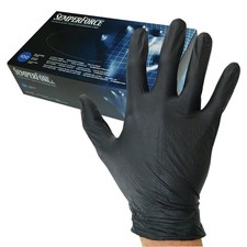 Sempermed Semperforce Black Nitrile-large-Box/100, Large