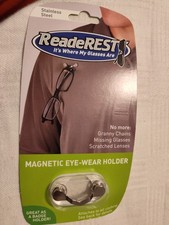 ReadeREST Magnetic Eye Wear Glasses Holder - Badge Holder - NEW IN PKG