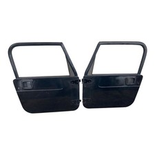 Jeep Wrangler Tj Full Doors Black 97-06 Full Hard Doors W Key No Rot Doors Oem