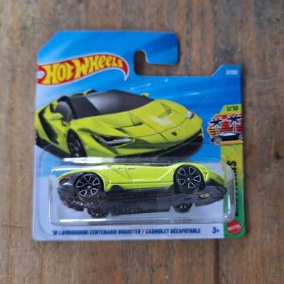 Hot Wheels mint On Card lamborghini centenario roadster lime green 