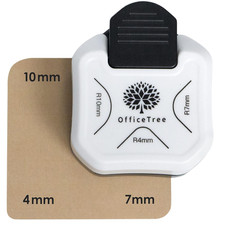 Eckenrunder 3-In-1 Eckenstanzer Papier 3-Wege...