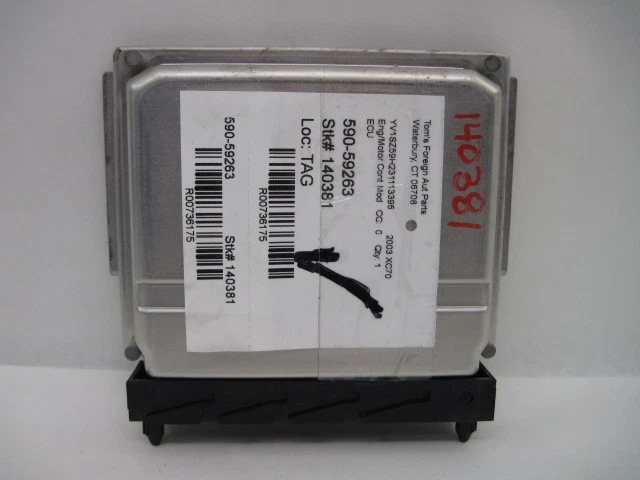 ECU ECM COMPUTER Volvo S60 V70 S80 XC90 2002 02 03 - 04 8675155 A 736175 - Image 2 of 4