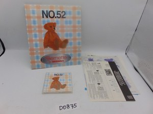 Brother Bernina Bernette # 52 Designs Card TEDDY BEARS Sewing Machine