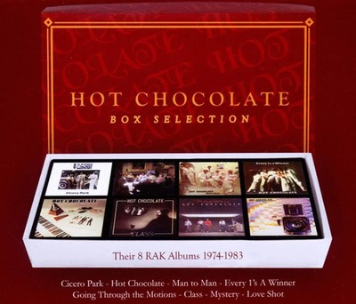 Hot Chocolate Box Selection 8 RAK Albums 1974-1983 4 CD Set TOP 5099994748727