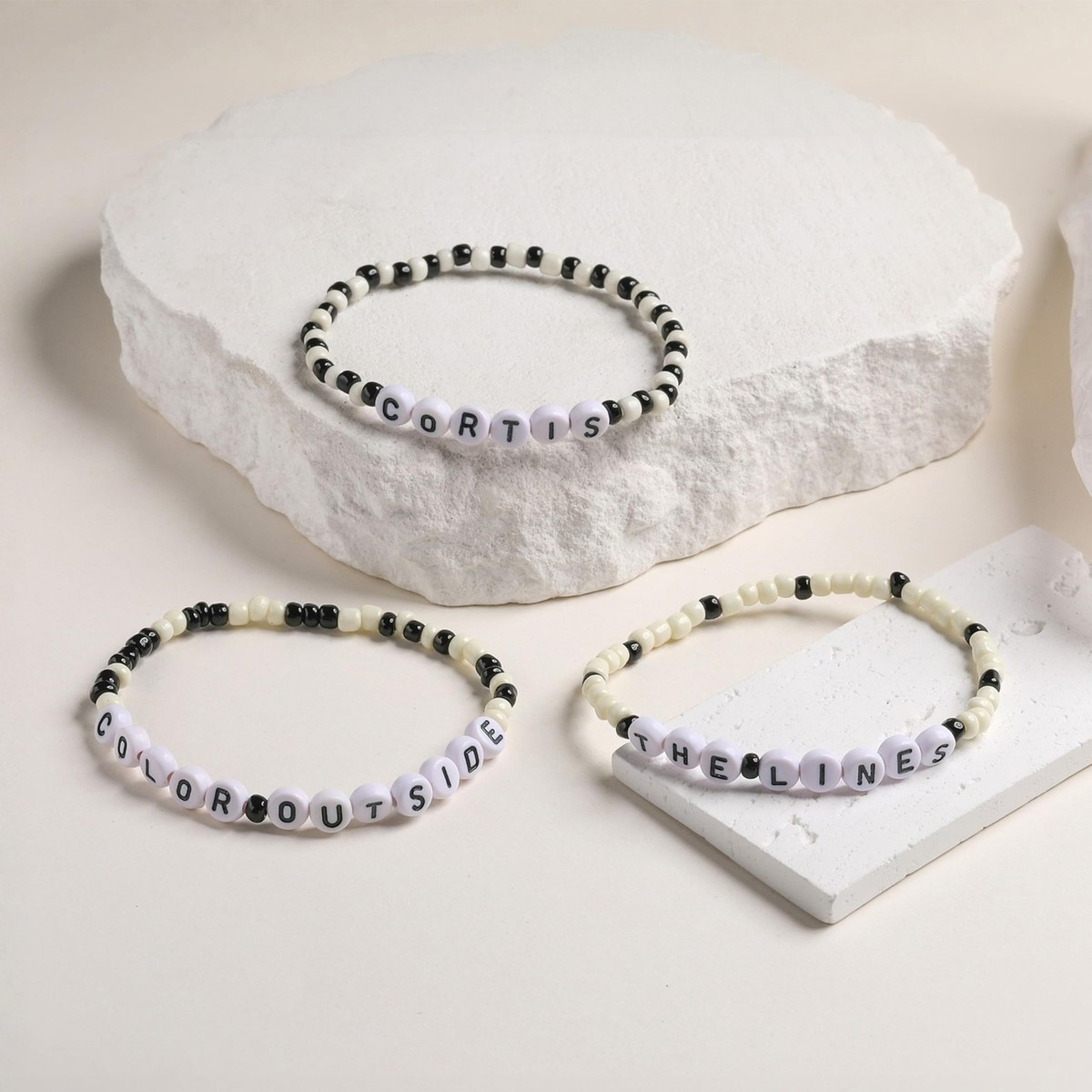 Color Outside the Lines Bracelets Cortis Album Merch FaSHioN Go
