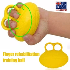Finger Exerciser Ball Hand Wrist Strengthen Grip Therapy Relief Squeeze Trainer