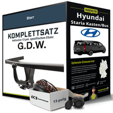 Anhängerkupplung starr für HYUNDAI Staria Kasten/Bus +E-Satz NEU ABE
