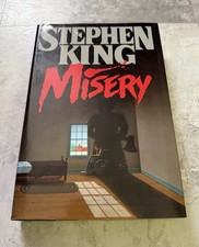 Stephen King Misery 1987 Viking Hardcover $18.95 1st TRUE FIRST EDITION - CLEAN!
