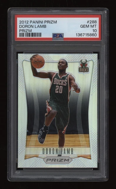 2012-13 Doron Lamb PSA 10 Panini Prizm Silver Rookie Rc #288 *NICE* Low POP6
