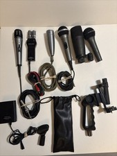 Lot of 6 Vintage Microphones Unidyne, Presonu...