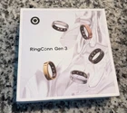 RingConn® Gen 3 Ultra-Thin Smart Ring, Size 10, Royal Gold Monitoring & Health ❤