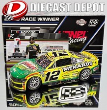 RYAN BLANEY 2025 NEW HAMPSHIRE WIN RACED VERSION MENARDS/ LIBMAN 1/24 ARC DIECAS