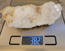 Bergkristall auf Limonitmatrix, 382 g, ca. 13x7x4 cm