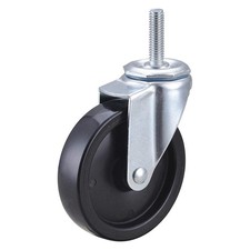 GRAINGER APPROVED F1IB04041S-S13 Stem Caster,4"dia,Polyolefin,150lb 32J960