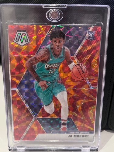 2019-20 Panini Mosaic - Rookies Ja Morant #219 Reactive Orange Prizm (RC)